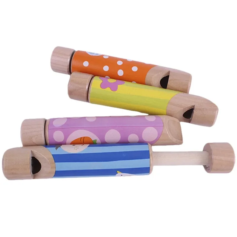 1 Stück Pull Whistle Sport Game Vogel für Kinder Spielzeug Outdoor Whistles Kinder Push