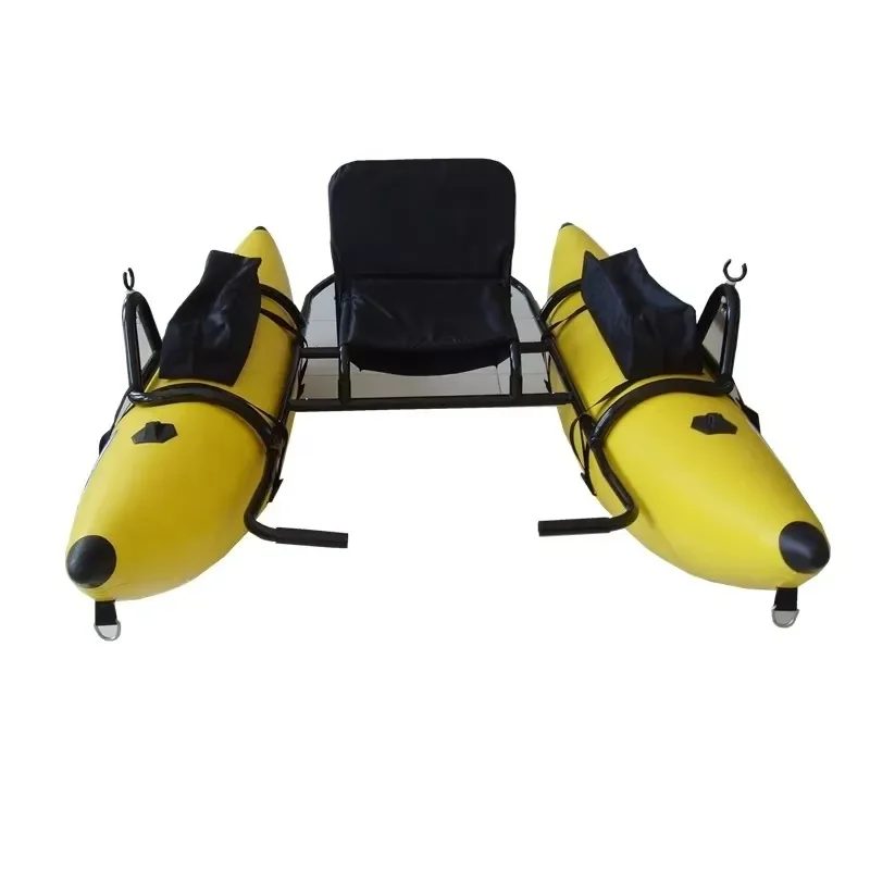 PVC Inflatable Fishing Boat with CE Certification Inflatable Pontoon Boat