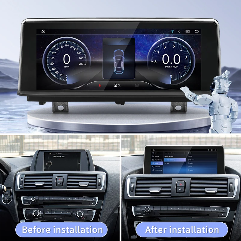 Linux System 8.8inch Display Touch Screen For BMW 1/2 Series F20 F21 F22 F87 NBT EVO Wireless Carplay Android Auto Car Player BT