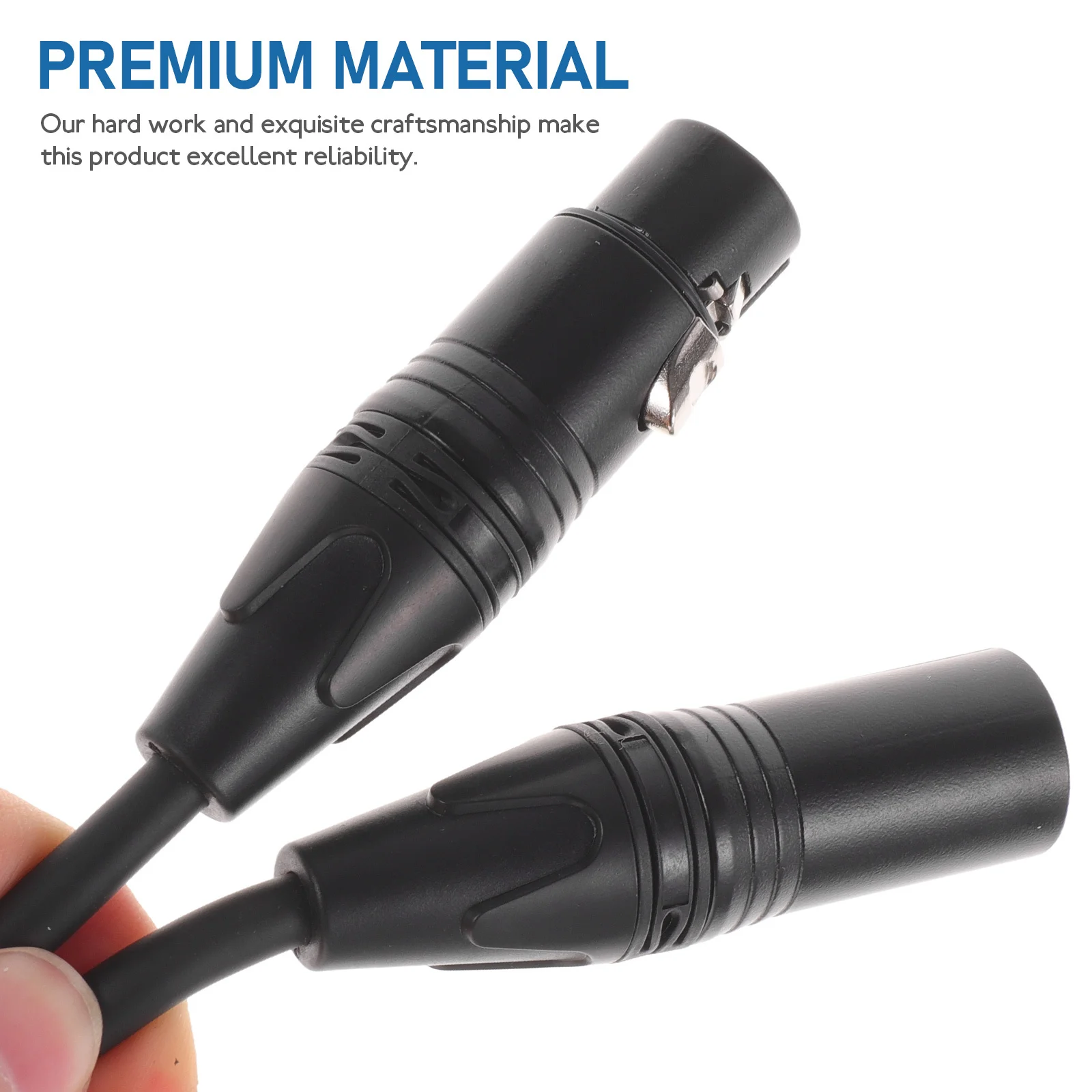 

Professional Audio Cable For Microphone Mic Connection Cord Sound Console Guitar Bass Stereo Adapter Wire Durable Speaker
