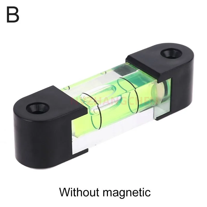 Livella a bolla magnetica bolla livella a bolla orizzontale ad alta precisione mini strumenti di misurazione della bolla di livello del cilindro