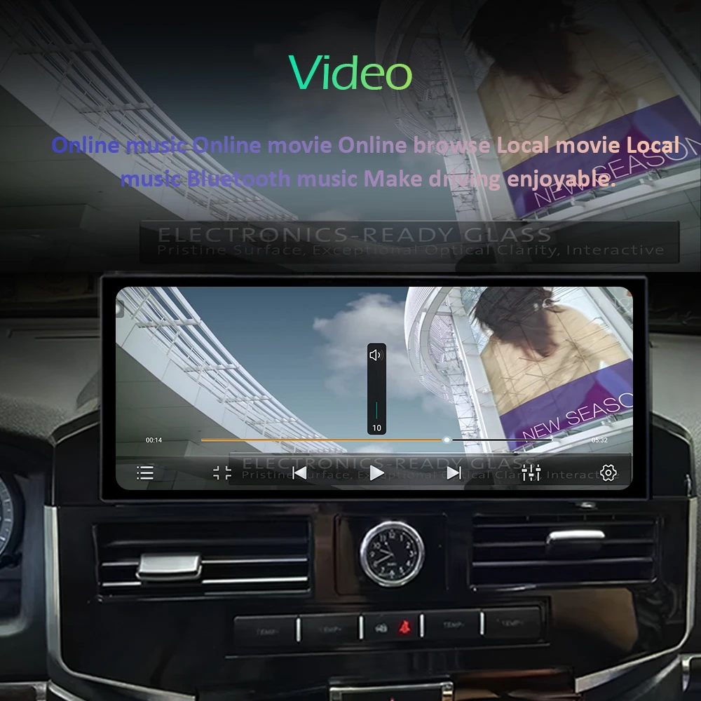 Touch Screen For Mazda CX-5 2013-2015 Car Multimedia Player Car Multimedia Player Android Auto Wireless Carplay 12.3