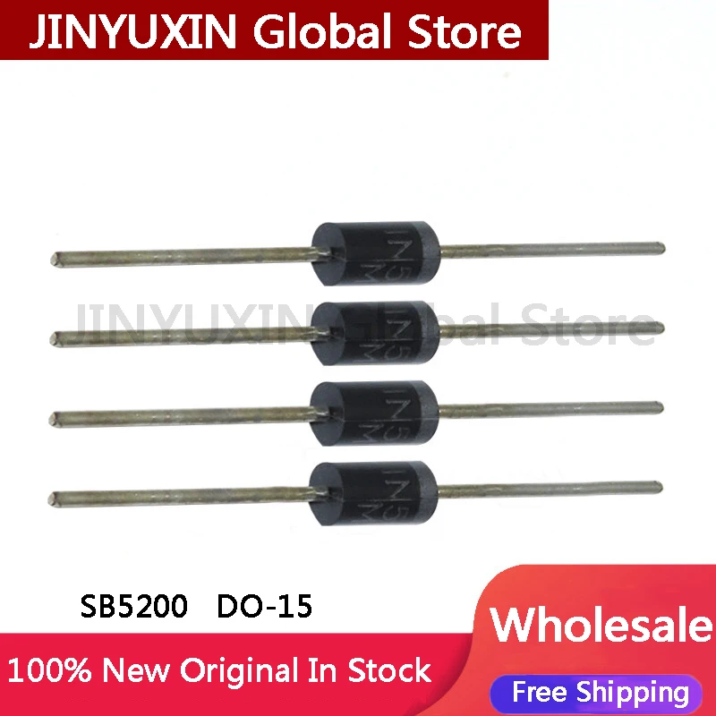 10-100Pcs SB5200 5A…