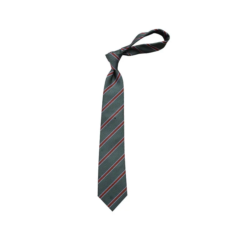 Lente Groen Gentlemanly Heren Koreaanse Versie Formele 8Cm Stropdas Pak Accessoires Met De Hand Bedrukte Stijl