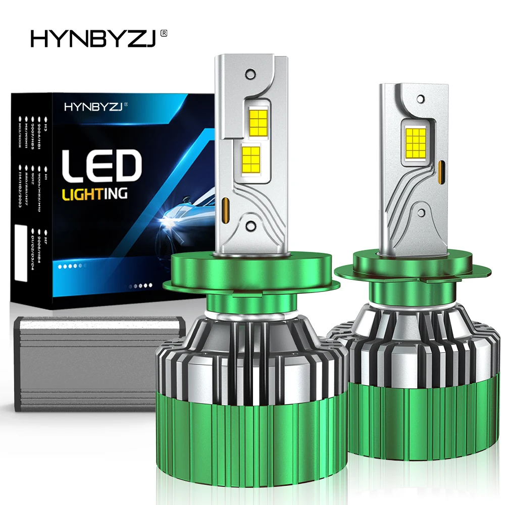 HYNBYZJ 27000LM H7 H4 Led Headlights 260W Auto Bulbs H8 H9 H11 HB3 9005 HB4 9006 9012 HIR2 Headlamp 6000K Led Lights for Car