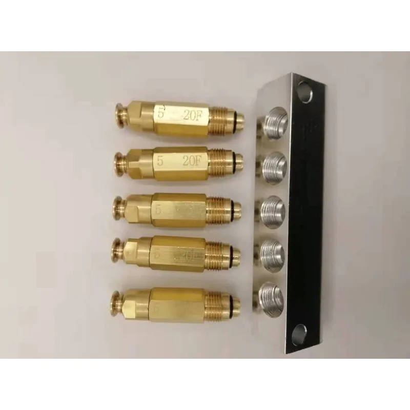 For LUBE type injection molding machine quantitative nozzle oil  distribution valve oil  M12 volumetric dispenser (1pcs)