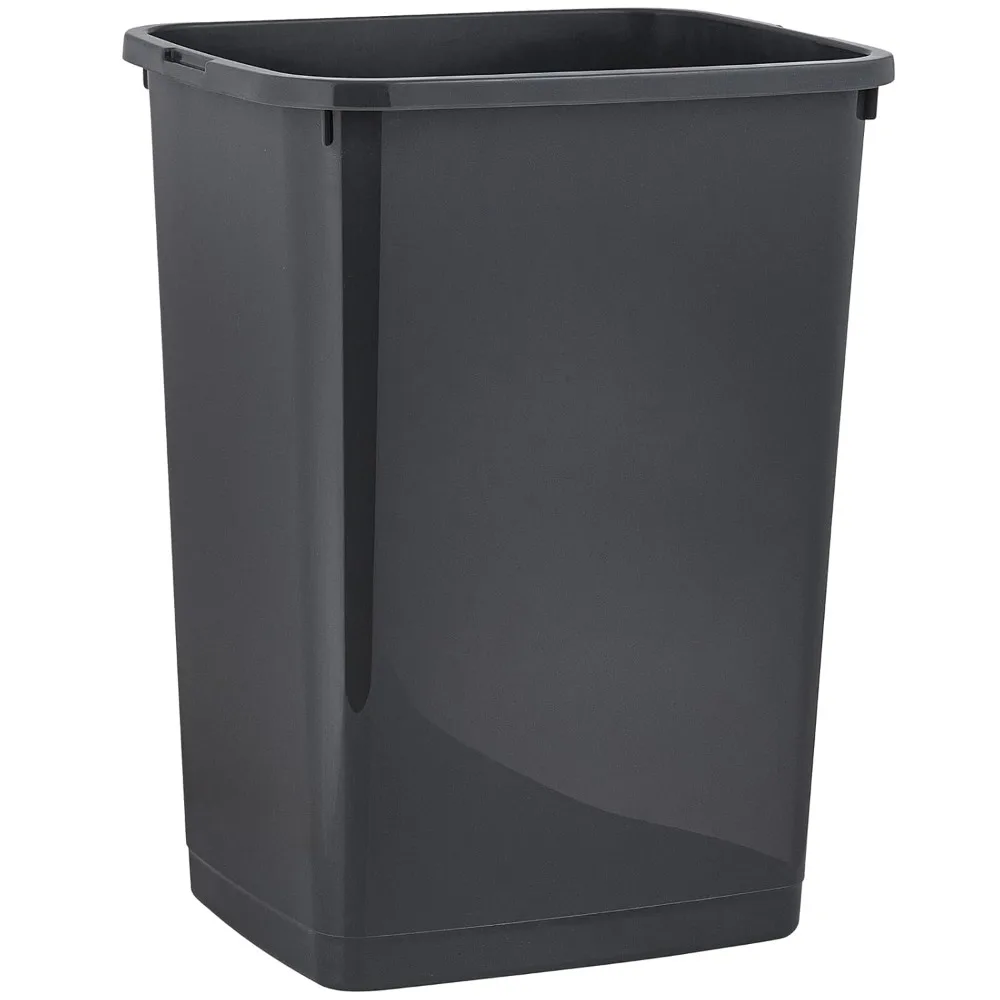 

Large Kitchen Trash Can 13 Gallon, 52 Qt Waste Bin for Kitchen, Garage, Indoor and Outdoor Trash Can, Dark Grey