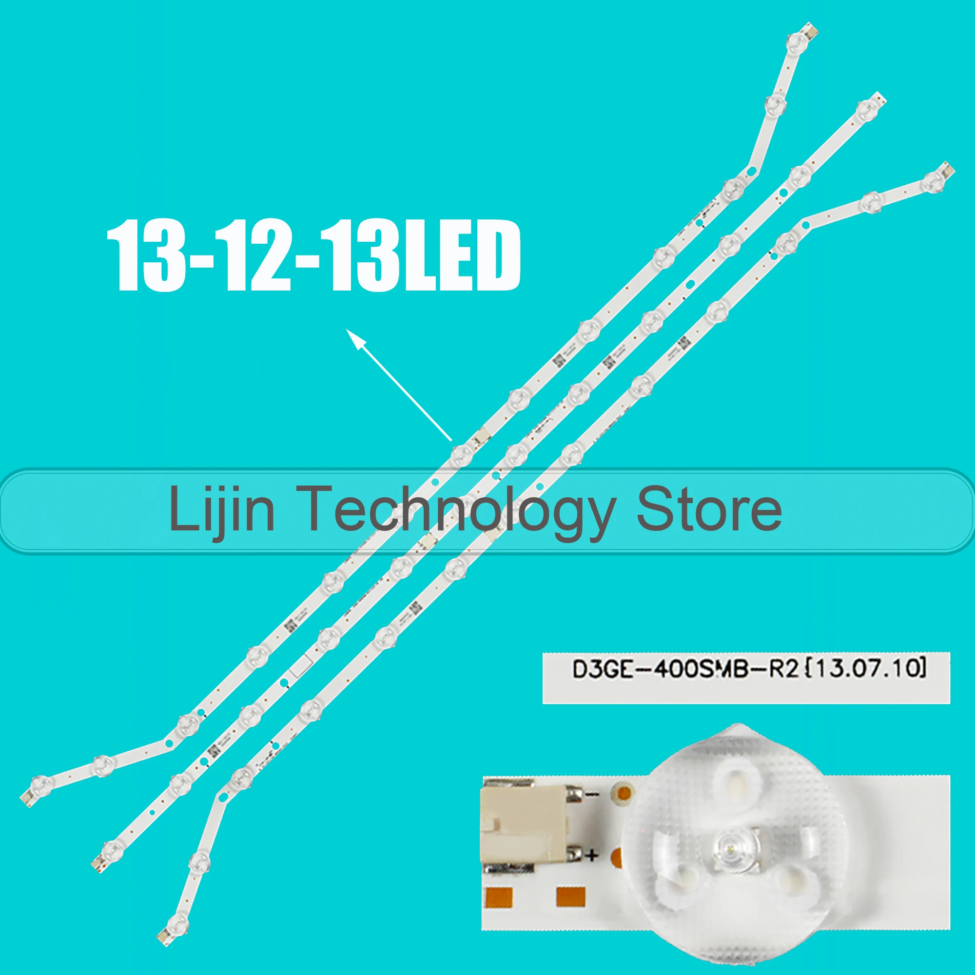 LED strip For D3GE-400SMB-R3 D3GE-400SMA-R2 UE40H5303 LM41-00001V N40FH5040 CY-DF400BGLV1 UE40EH5007 LM41-00001V