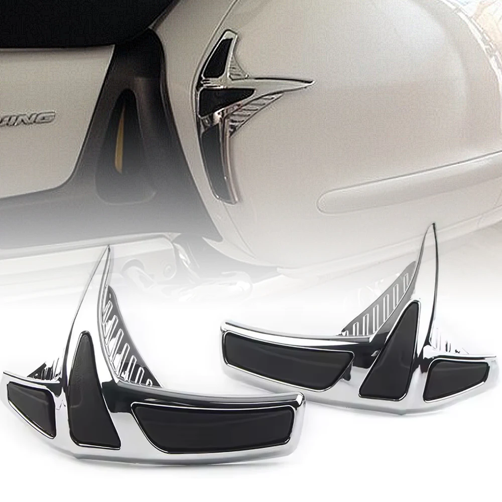 

GL1800 обтекатель мотоцикла, защитная накладка для сумки для Honda Gold Wing GL 1800 2001-2011, хромированные детали для украшения мотоцикла