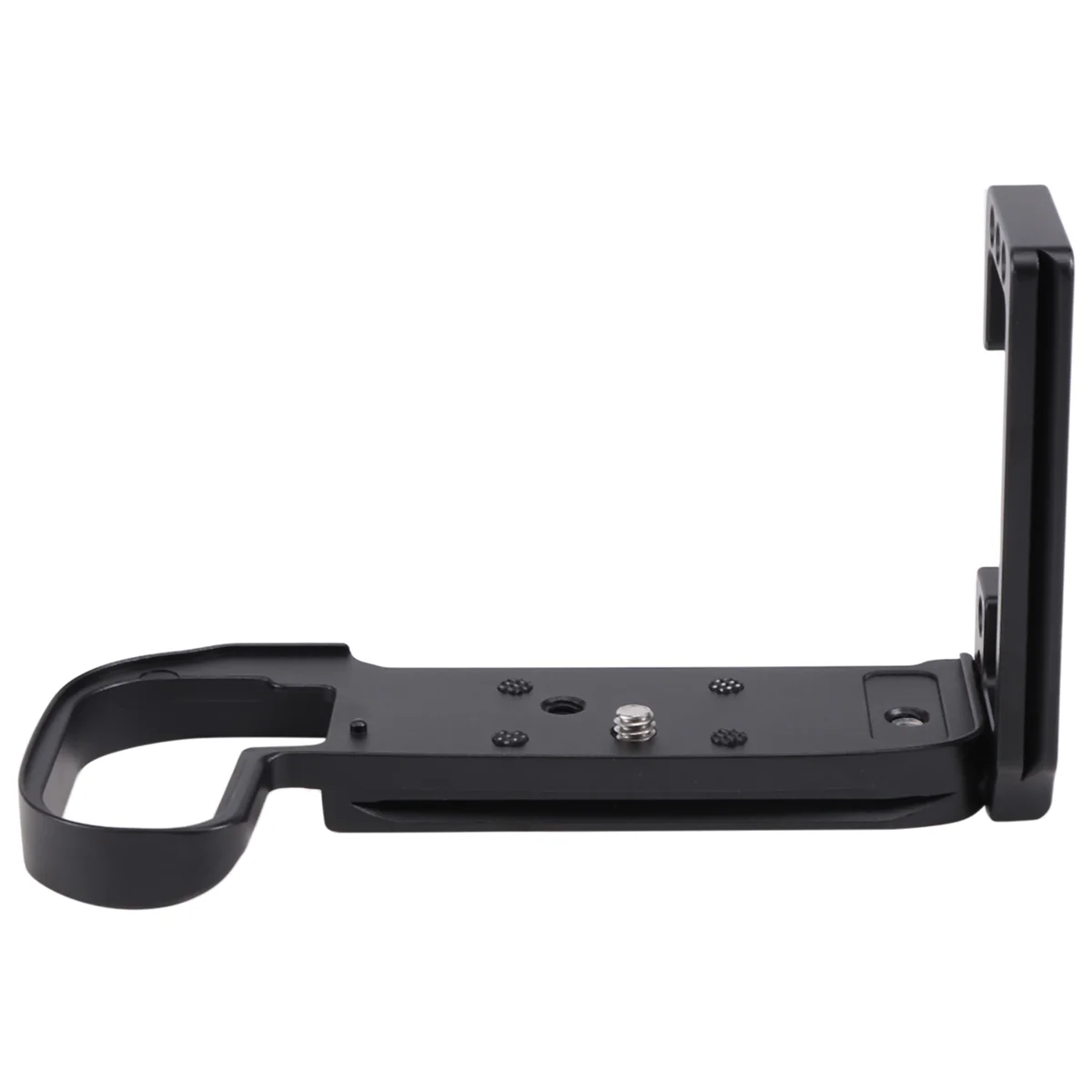 Quick Release L Plate Bracket Holder Hand Grip สําหรับ R5 R6 กล้องสําหรับขาตั้งกล้อง Ballhead, สีดํา