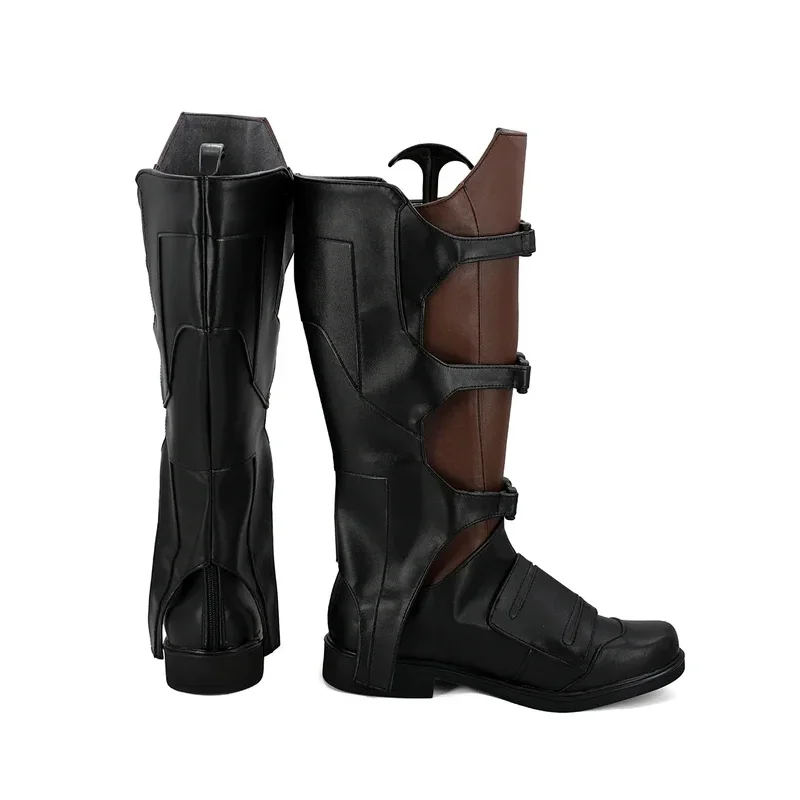 

Guardians of The Galaxy Star Lord Peter Quill Cosplay Boots Shoes Custom Made Halloween Makeup tt9]