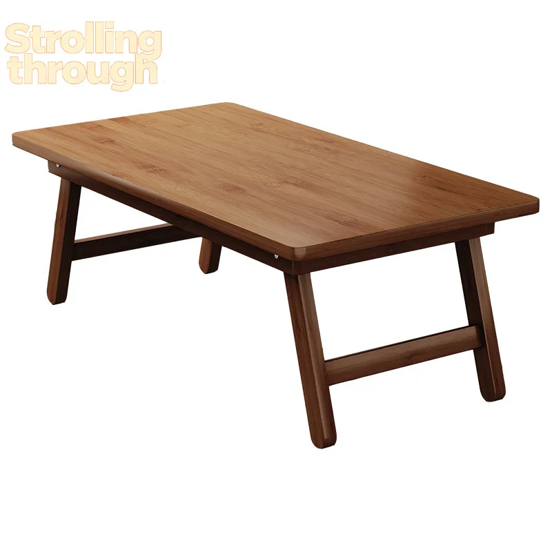 

Japanese-style Small Coffee Table Tatami Bay Window Low Tea Table Study Table Rectangular Balcony Foldable Kang Several