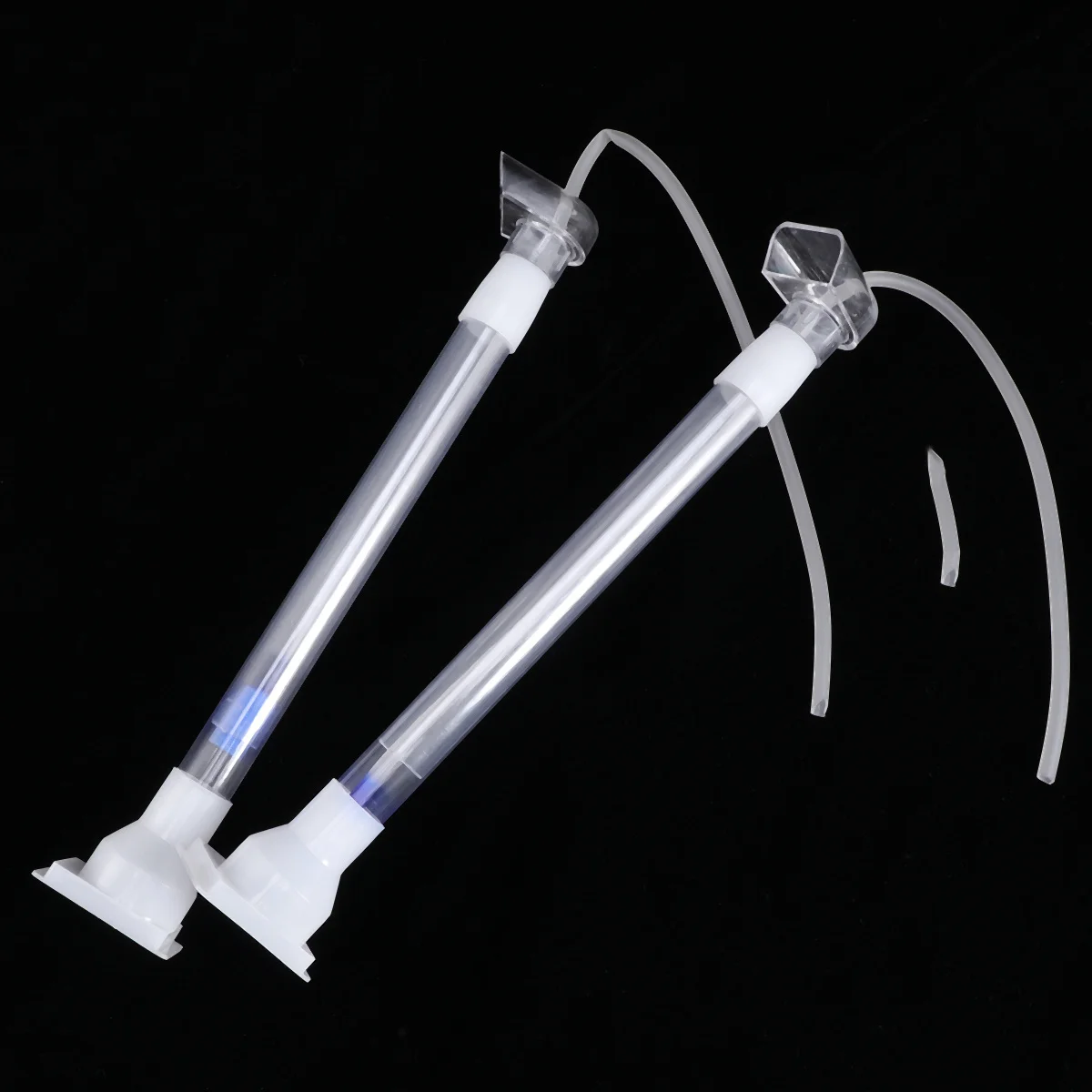 

2 pcs Bottom Filter Plate For Aquarium Fish Tank Diversion Fittings Plastic Precision Design Easy Assembly Durable Aquarium