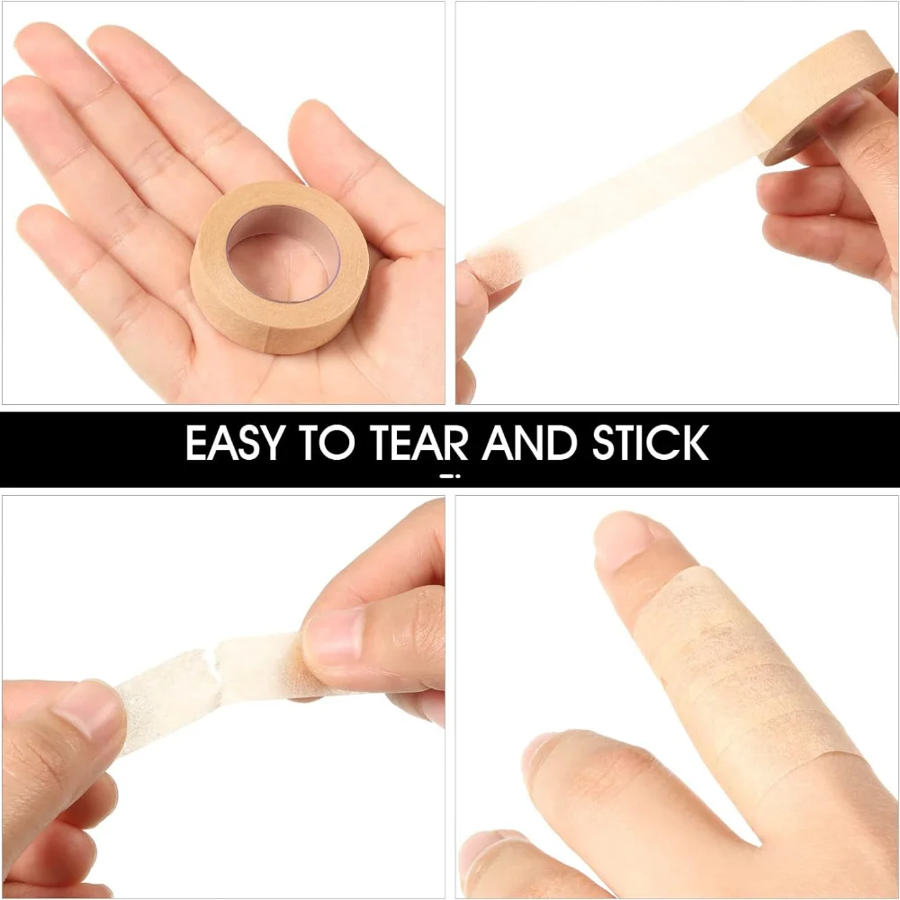 1pcs Breathable กระดาษทางการแพทย์เทป Eyelash EXTENSION Lint Lashes Patch กระดาษผ้าไหมสีขาวภายใต้แพทช์กาวเทป