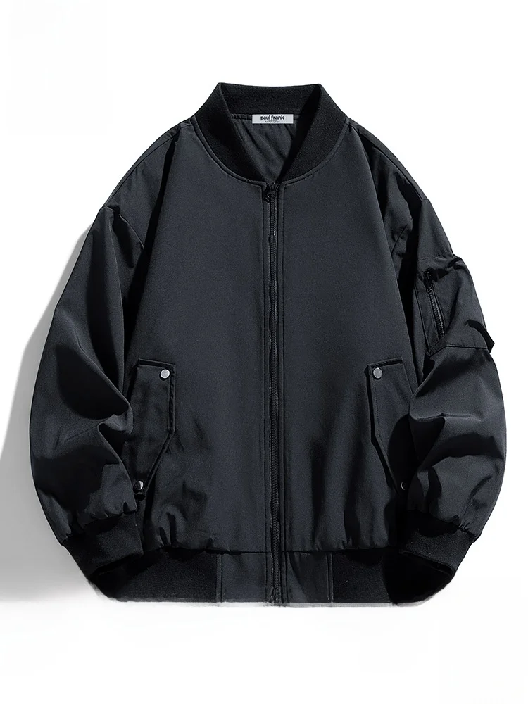 

PaulFrank Loose Casual Men's Flight Jaet Autumn New Sle Retro Faion Brand Monkey Mouth Jaet Windproof Thiened