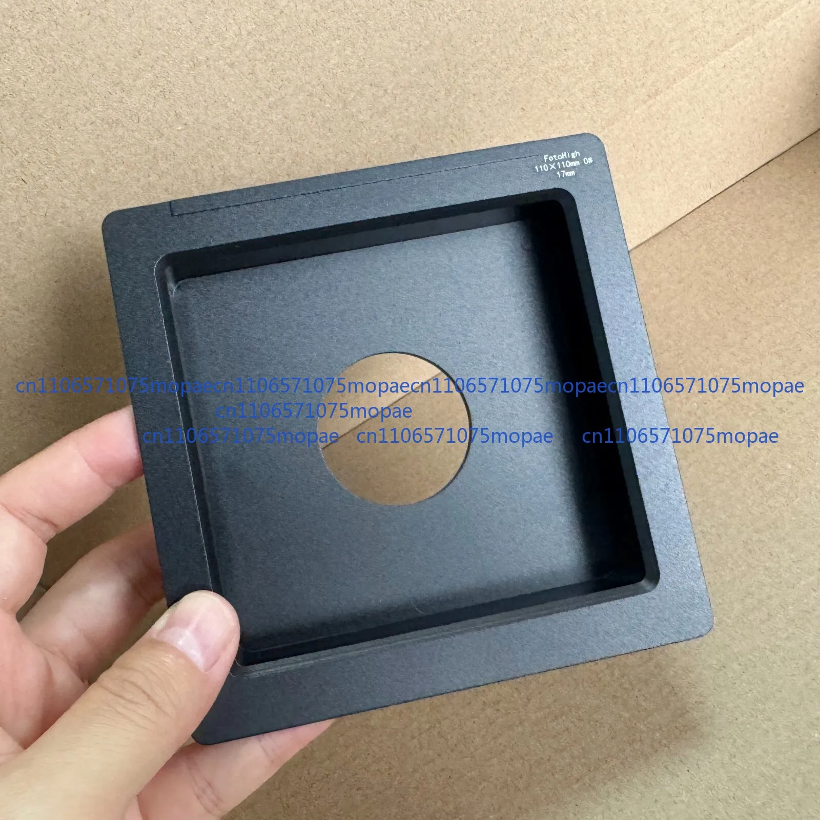 Metal Recessed 17mm Lens Board for TOYO VIEW 45A 45CF 45AX 110x110mm Copal #0