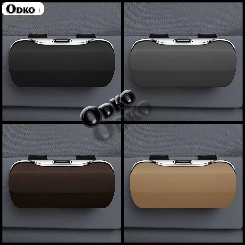 سيارة قناع نظارات حالة النظارات الشمسية حقيبة للتخزين المضادة للخدش النظارات حماية صندوق ل NIO ET5 ET7 ET9 EVE EC6 ES6 ES8