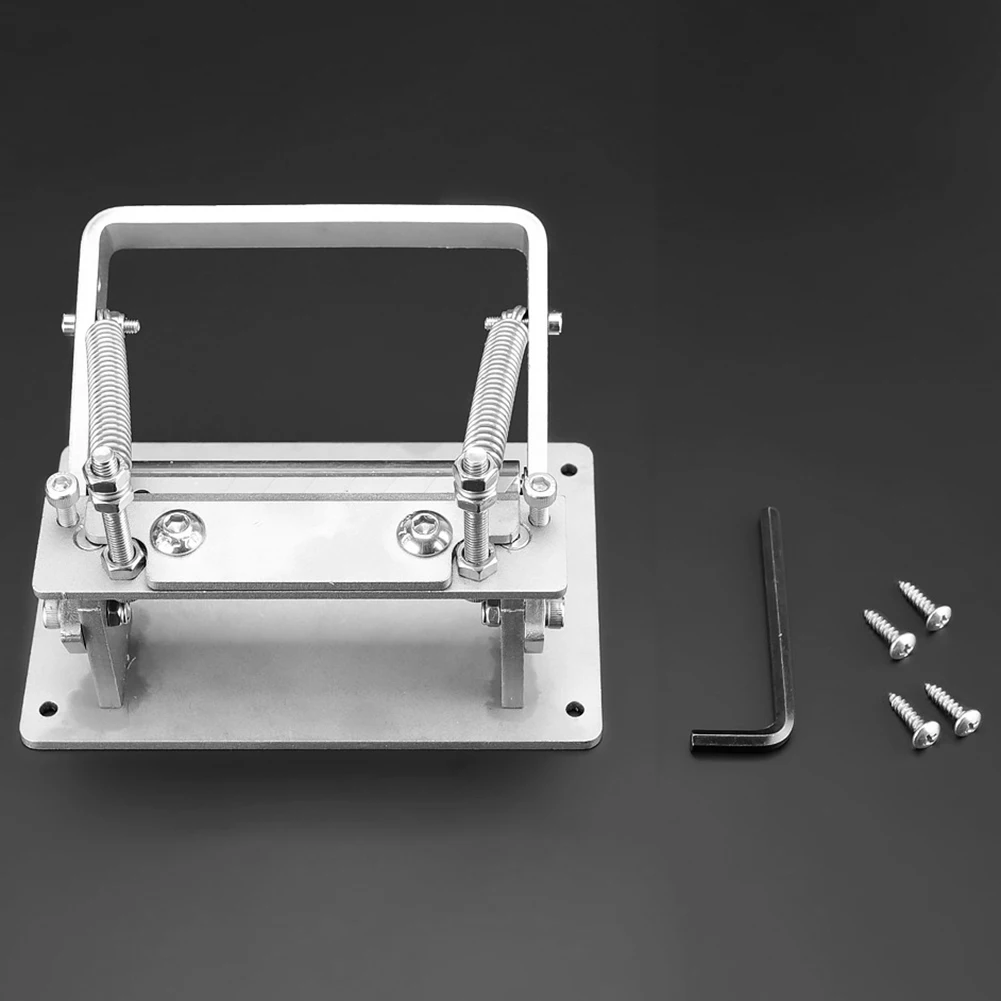 수동 가죽 분배기 스테인레스 스틸 공예 가죽 분배기 기계 DIY 수동 절단 필러 롤링 베어링 도구