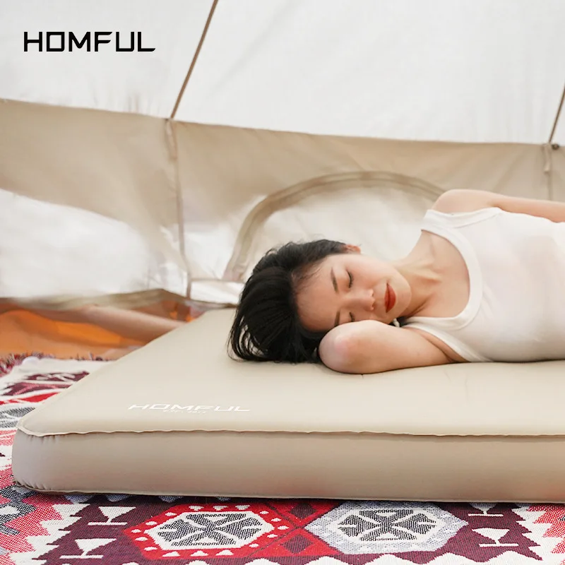 

Outdoor Mattress Tent Camping Mattress Automatic Air Sleeping Mat Thickened Air Mattress Bed Moisture-proof Mat