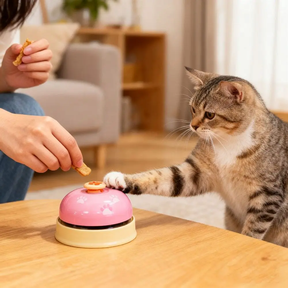 Durable Table Bell Call Bell Hand Press Dining Bell Table Order Bell Multi-Functional Summoning Bell Pet