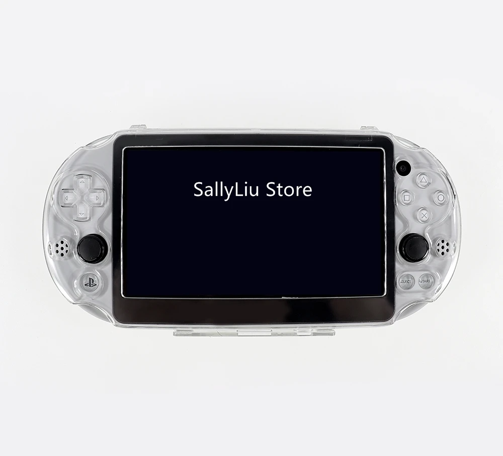 Funda protectora dura transparente de cristal para Sony PSVita 1000 2000 PSV1000 funda protectora de cuerpo completo