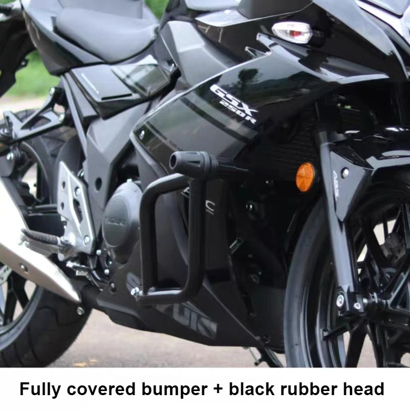 For SUZUKI GSX250R-A GSX 250 Motorcycle Engine Guard Crash Bar Bumper Left Right Fairing Frame Protector Bar Accessories