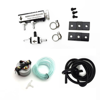 52mm 2 Inch Auto Car Turbo Boost Gauge -0~20 PSI -30 InHg Blue Light Vacuum Pressure Instrument for Vehicle Modification