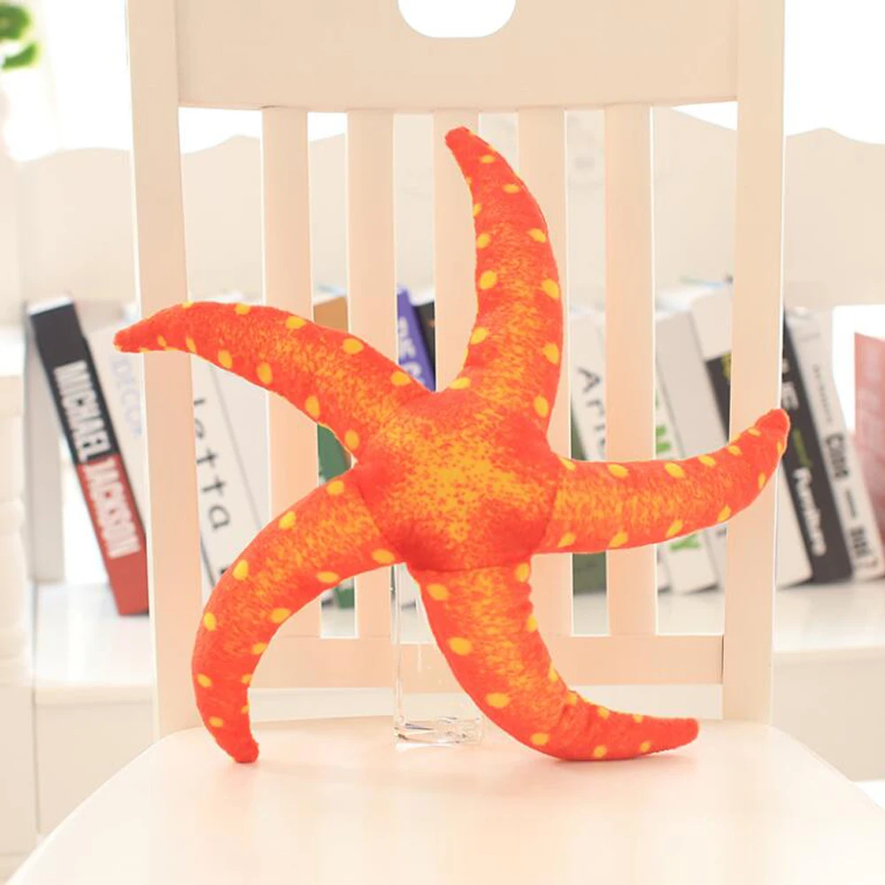 

Simulated Starfish Pillow Marine Organisms Stuffed Plush Toy For Kid Birthday Gift