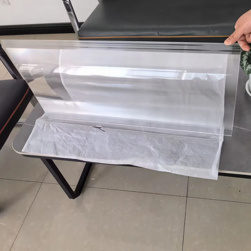 Large Size 750x360mm F300 Linear Fresnel Lens Optical Linear Strip Lens PMMA Material, High Transmittance Linear Condenser Lens
