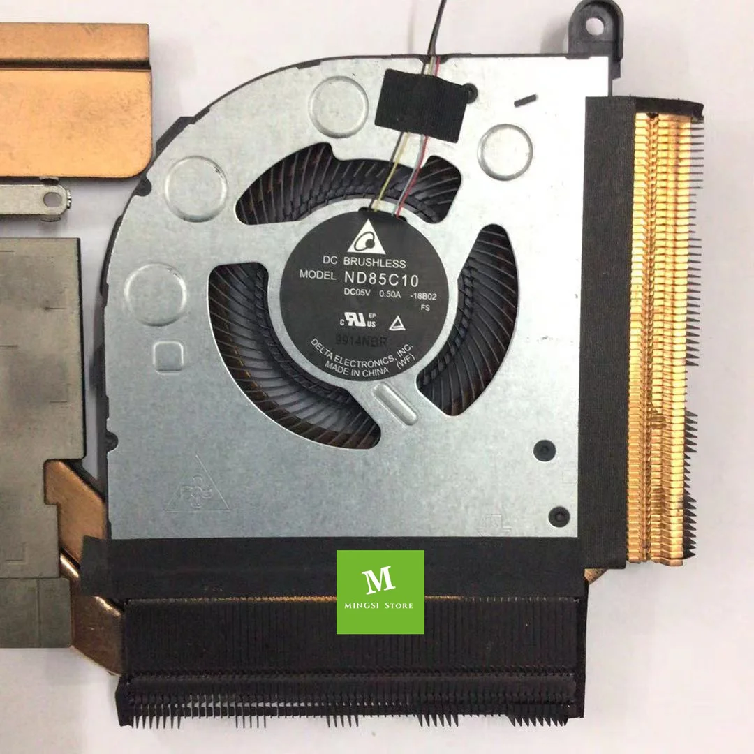 Imagem -03 - para Lenovo Legion Y74017ichg Cpu Ventilador de Refrigeração e Dissipador de Calor 5h40s19890