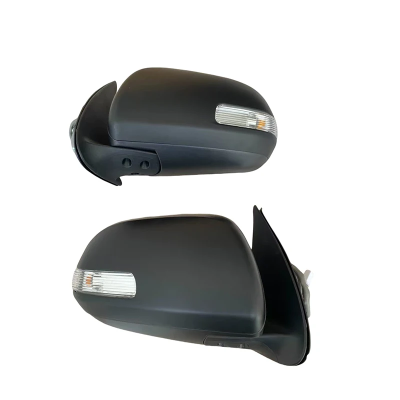 5/7 Wires Car Side Mirror Assembly Electrically Controlled Lens Turn Signal Folding For Toyota HILUX VIGO 2012 2013 2014