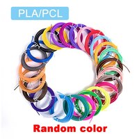 9M/25M/50M/100M PLA PCL 3D Printing Pen Consumables Colored Odorless Safety Plastic Filament Diameter 1.75mm For 3D Printing Pen