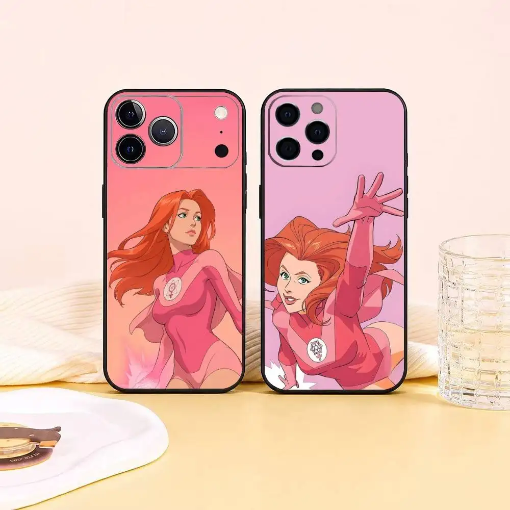 

I-Invincible Atom Eve Gift Phone Case Silicone Soft For IPhone 17 16 15 14 13 12 11 X XR Plus Pro Max Plus