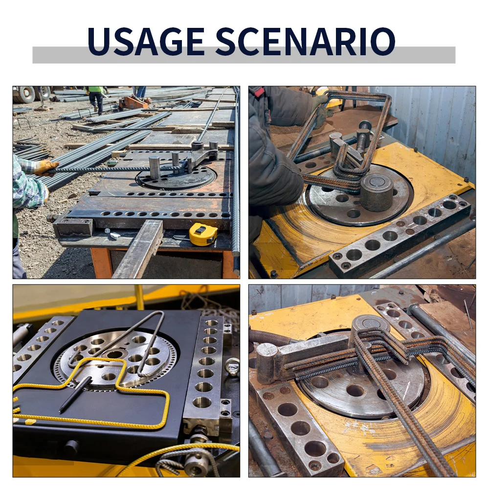 GW40 CNC 3kw موتور حديد التسليح/الفولاذ المقاوم للصدأ/آلة ثني الصلب الكربوني 6-28 مللي متر جديد PLC الانحناء متاح للبيع الصين