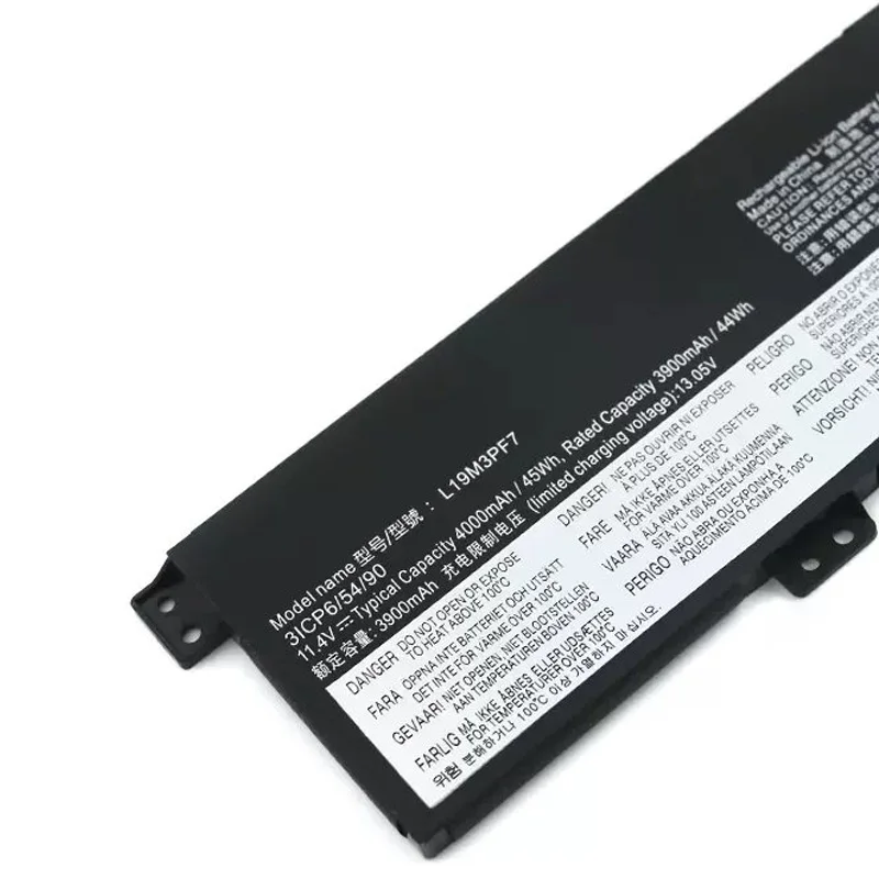 JC high quality L19L3PF3 L19M3PF7 L19D3PF4 Laptop Battery For Lenovo Ideapad Creator 5-15IMH05 Gaming 3-15ARH05 Series 4000mAh