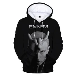 Rapper 3D Printed Eminem Hoodies Hip Hop Long Sleeve Sweatshirts Men Women Hoodie Autumn Hooded for Men Fashion Pullovers