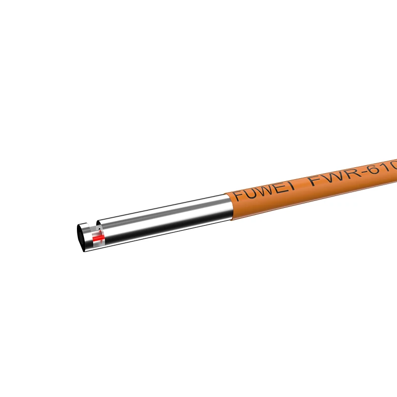FUWEI FWR-610-DQ خاص الألياف البصرية الاستشعار الأشعة تحت الحمراء التحقيق الزاوية اليمنى الكوع بلا أسنان الجانب الباعثة للضوء انعكاس منتشر