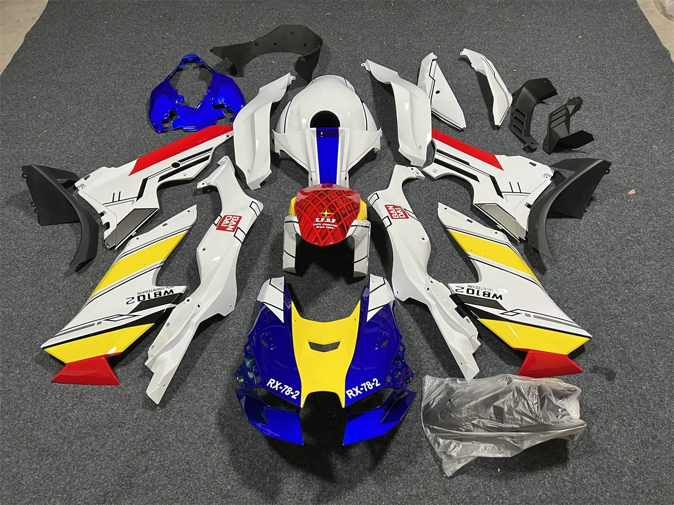 

Motorcycle fairing fits ZX-10R 2021 2022 2023 -10R 21 22 23 Year fairing White Blue Red Yellow motorcycle housing