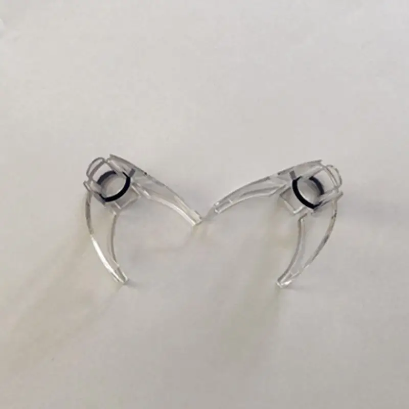1 Pair Clear Safety Glasses Side Guard Transparent Eye Protection Attachment For Regular Eyeglass Lab Work Industrial Use