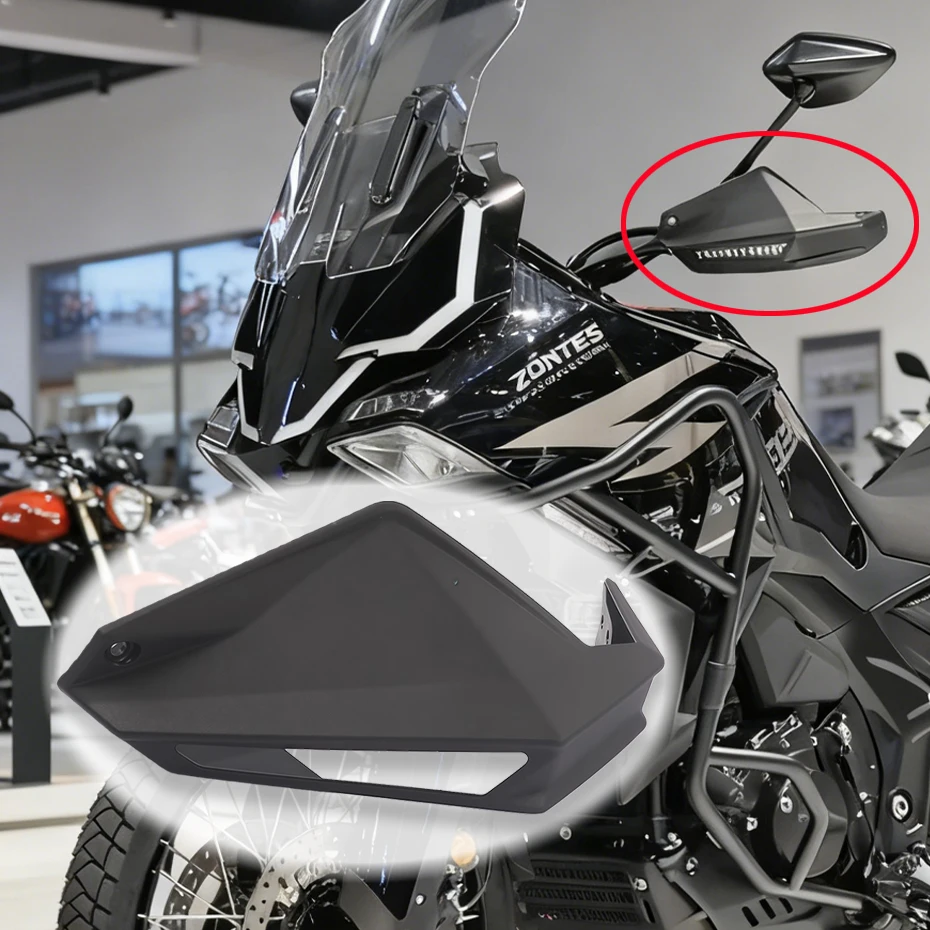 

Motorcycle Front Handguard Hand Shield Protector Hander Bar Windshield Handlebar Guards For ZONTES 703F ZT703F 703f