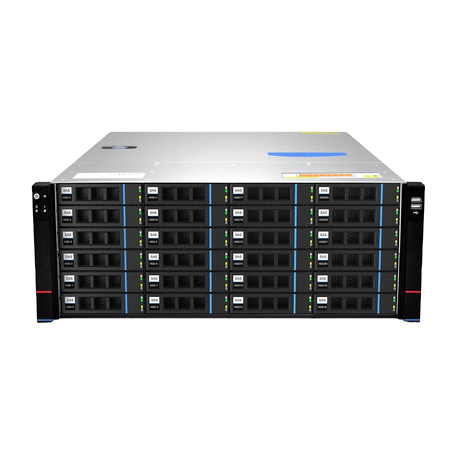 Top Selling 4U24bay 19inch Chassis Storage Server Big Data Cloud Computing HPC
