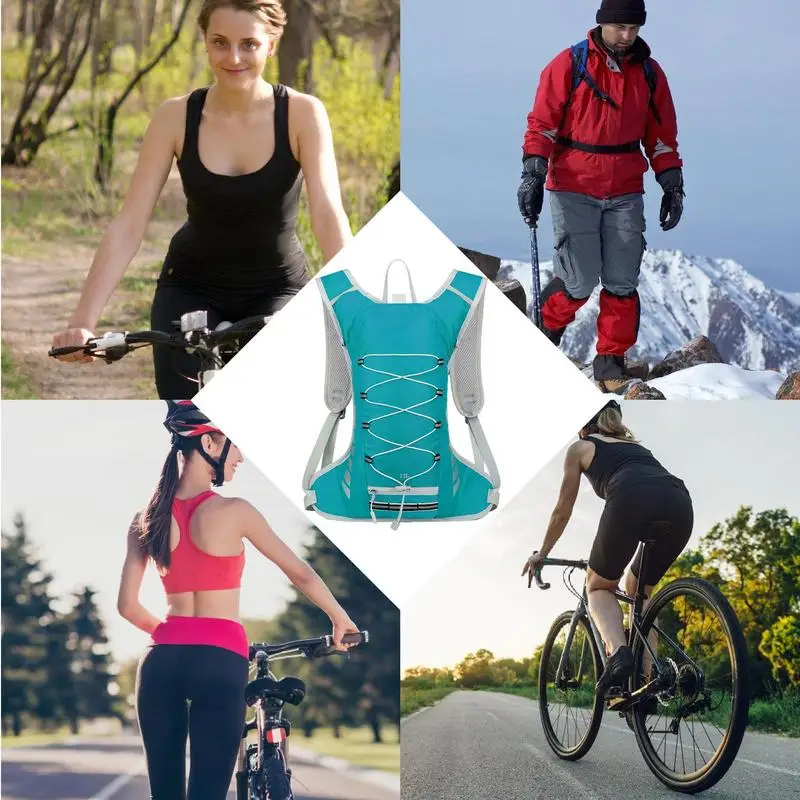 12L Lightweight Running Hydration Vest Backpack Men Women Outdoor Sport Bags Trail Marathon Jogging Hiking Backpack Water Bag