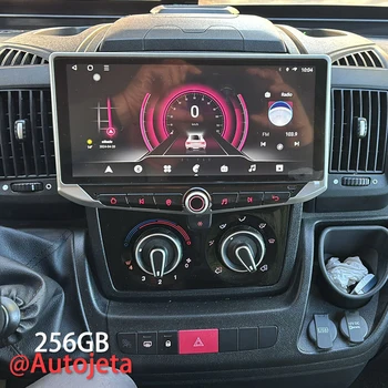 אנדרואיד 14 רכב רדיו עבור פיאט ducato citroen jper peugeot 2005-2023 וידאו מולטימדיה נגן ניווט gps carplay אוטומטי