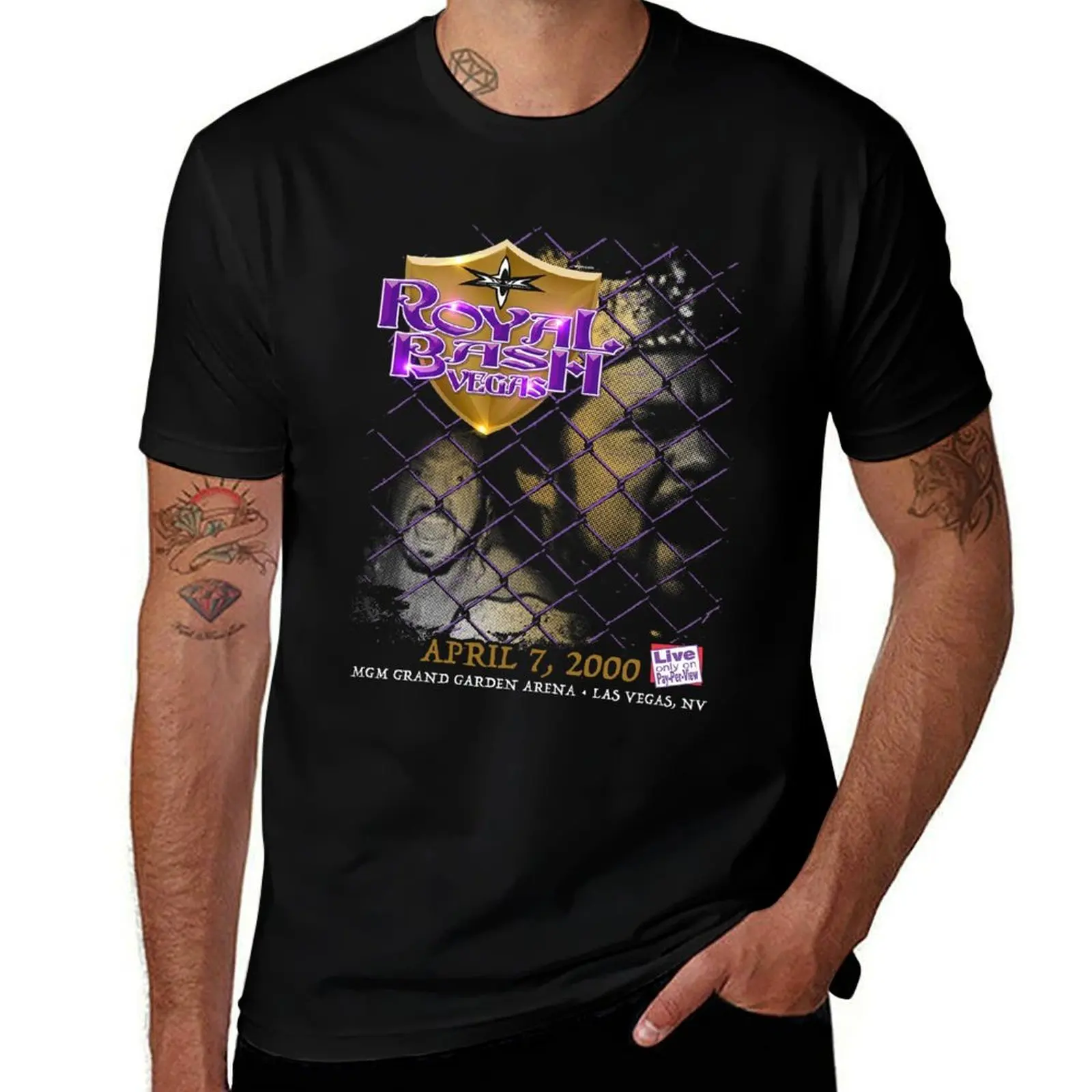 WCW Jimmy King Ready to Rumble T-Shirt Quick Dry Training Short Sleeve Tee T-Shirt