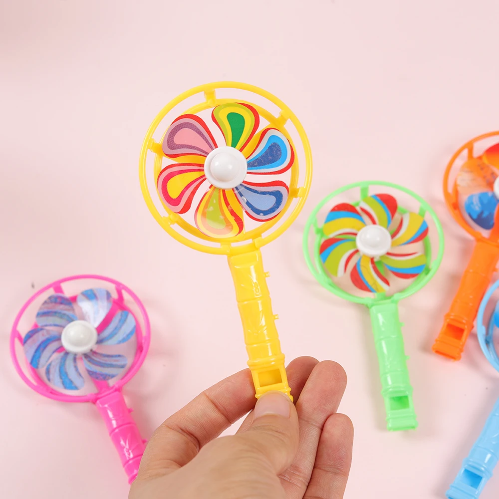 20Pcs Cute Whistle Windmill Noise Maker Bulk Toys for Kids Birthday Party Favors Pinata Stuffing Baby Boys Girls Carnival Prizes