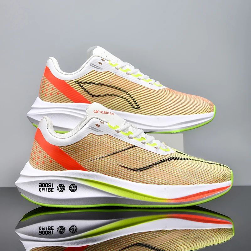 

Men's Shoes Breathable All-match Mesh Shoes Casual Sports Trendy Shoes Men's All-match Wear-resistant Running Shoes for Men