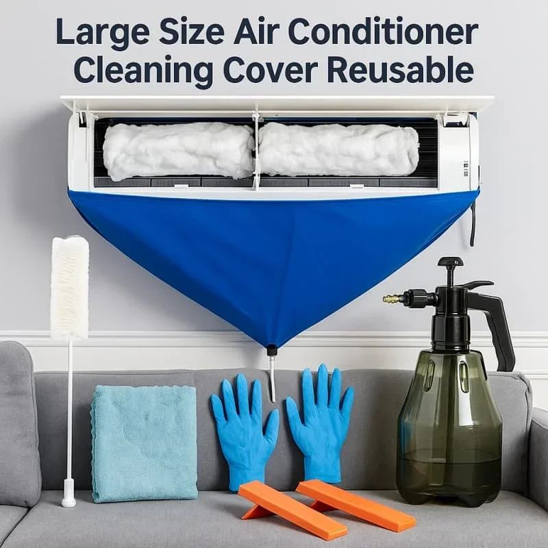 Air Conditioner Cleaning Bag Waterproof Drain for Washing Air Conditioning Water Drain-pipe Ac Cleaning Kit Aircon Cleaner Tools