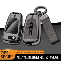 Car TPU Zinc Alloy Key Case Bag For Opel OPC Insignia Astra J H Vectra Combo Corsa D Mokka Zafira Car Key Chain Metal Key Shell