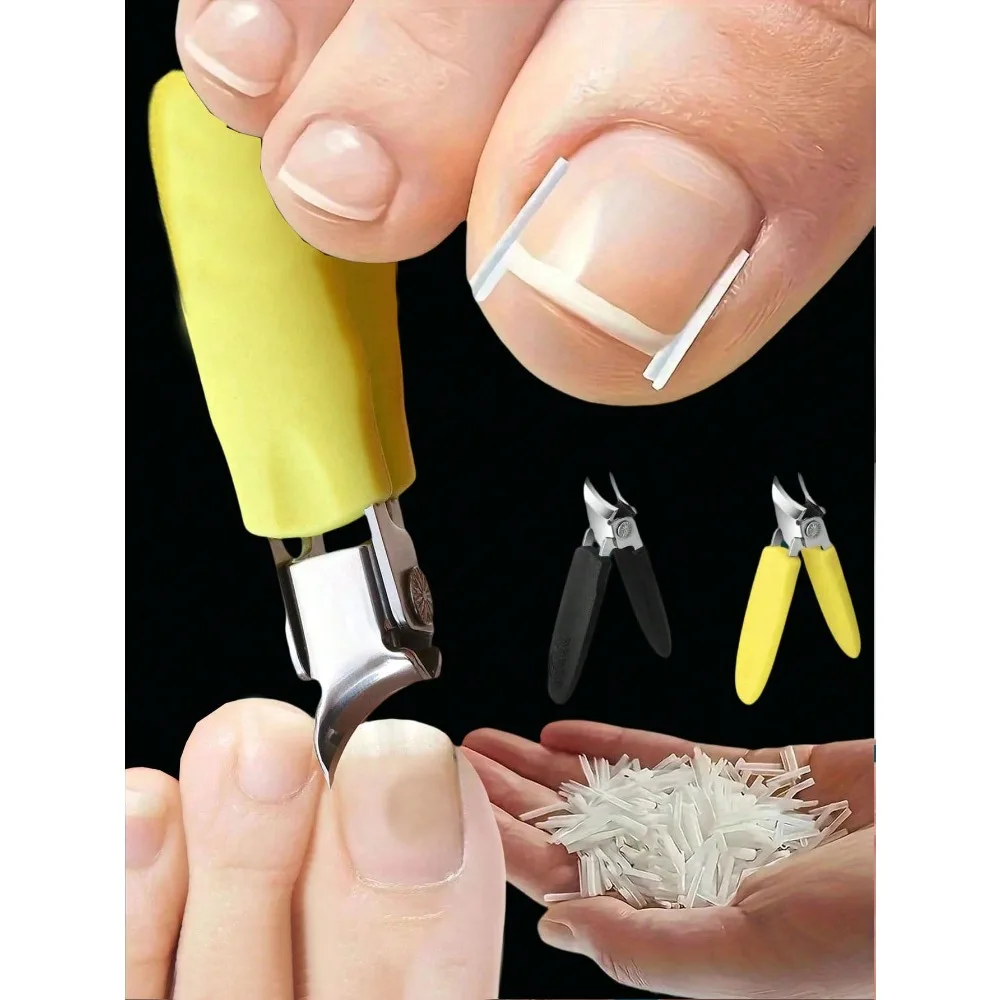 

3pcs High Precision Wide Angle Nail Clippers, Professional Thick Nail Trimmer And Edge Cutter, For Ingrown Nail And Nail Groove Inflammation, Home Manicure Tool, Also Suitable For Elderly Ingrown Nail And Thick Toenail Care
