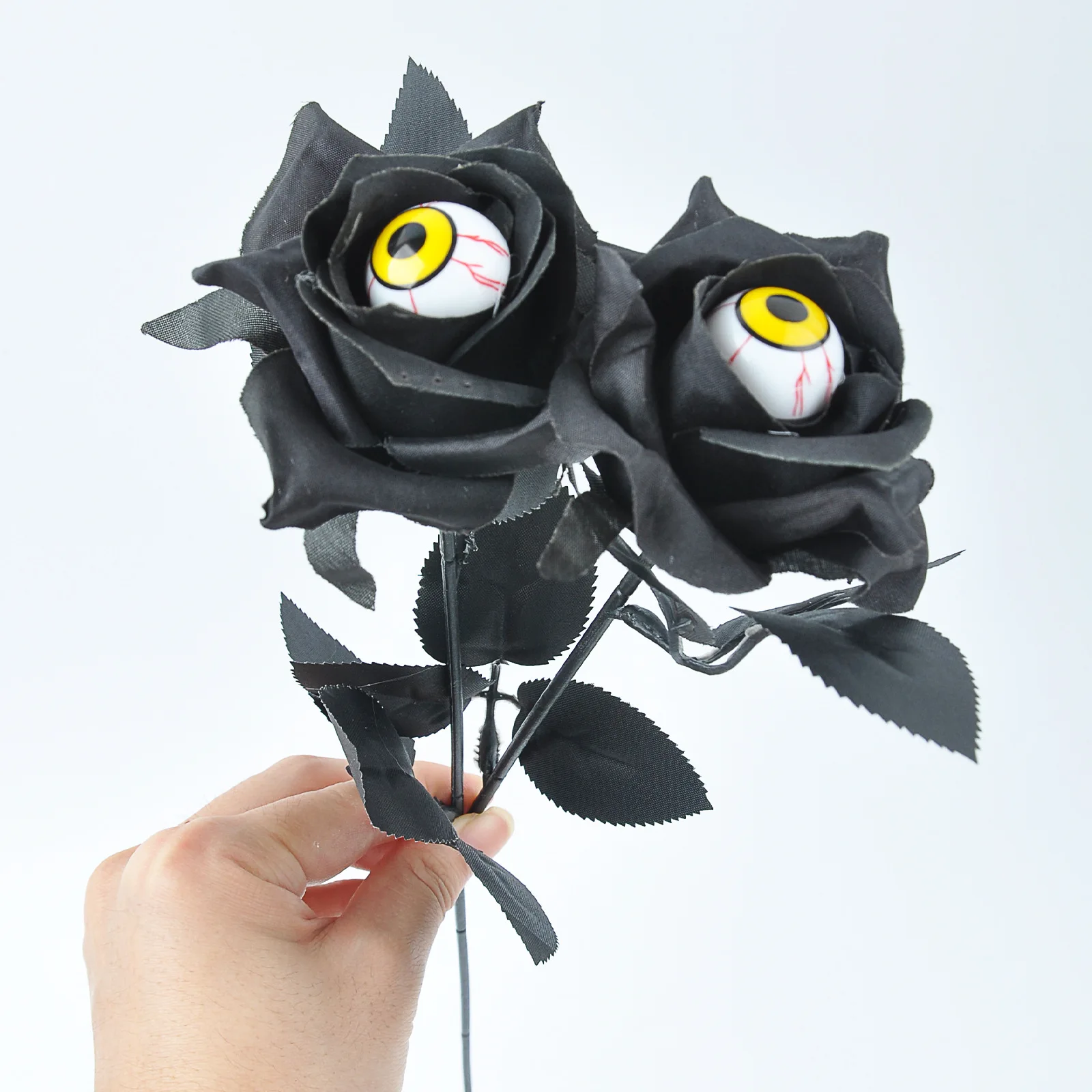 Kreative Teufels auge Rose Anordnung ist mehr für Halloween Geschenk Urlaub Party Dekoration Anordnung vier Farben zur Auswahl – Detail 9